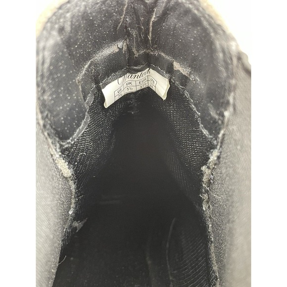 Wanted Women's Chelsea Ankle Boots Beige Jackson US Size 7.5 Studded Buckle - Picture 8 of 8